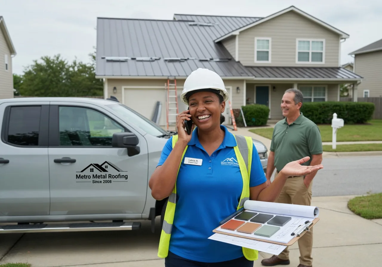 Storm Damage Metal Roof Repair in Tennille, GA